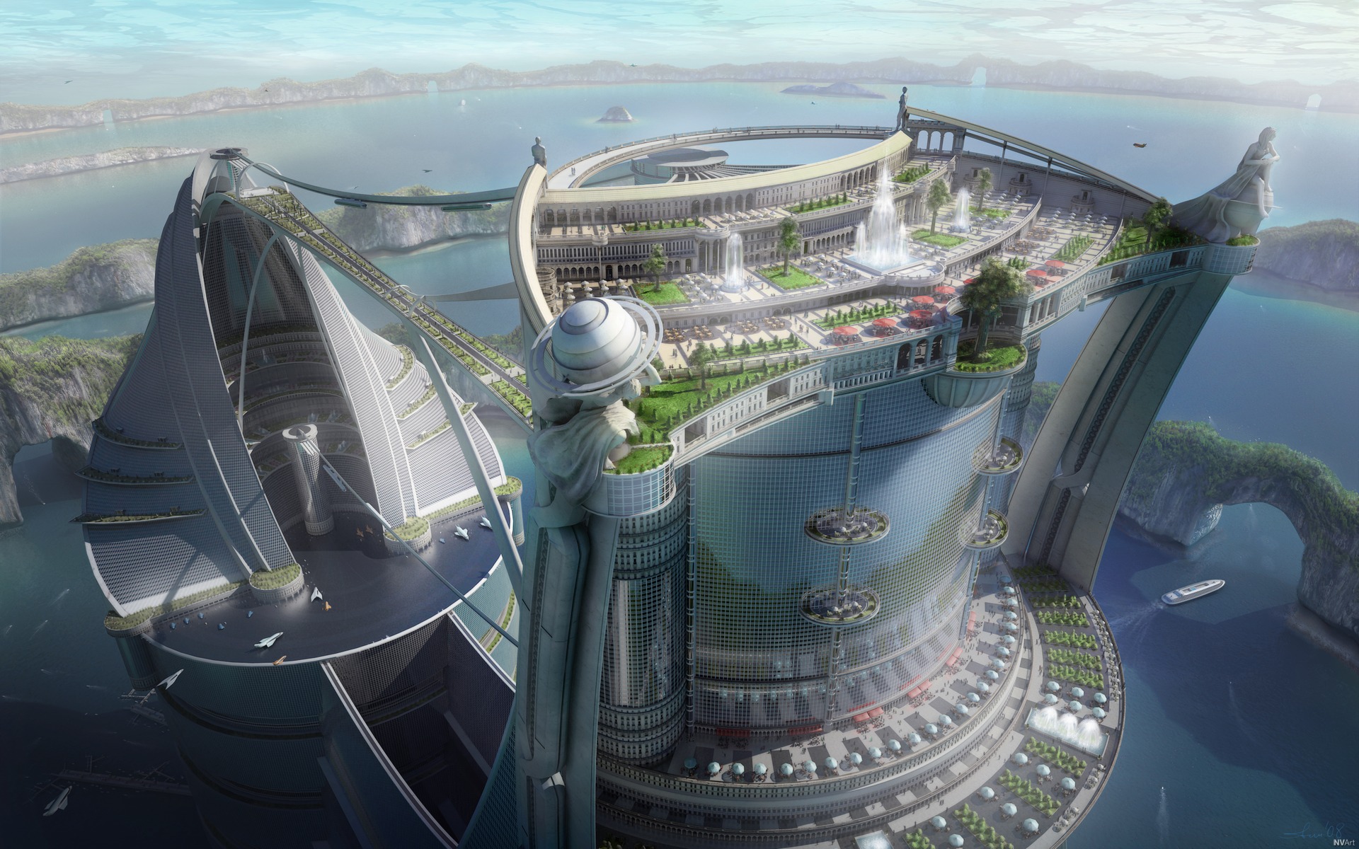 Future Futuristic City