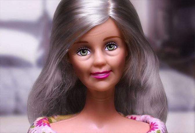 Barbie as a senior